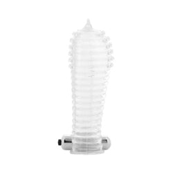 adult sex toy Classix Textured Sleeve and Bullet ClearSex Toys > Sex Toys For Men > Penis SleevesRaspberry Rebel