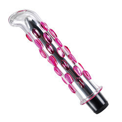 adult sex toy Icicles No.19 Glass GSpot VibratorSex Toys > GlassRaspberry Rebel
