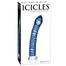 Load image into Gallery viewer, adult sex toy Icicles 29 Hand Blown Glass MassagerSex Toys &gt; GlassRaspberry Rebel
