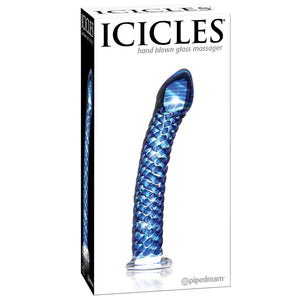 adult sex toy Icicles 29 Hand Blown Glass MassagerSex Toys > GlassRaspberry Rebel