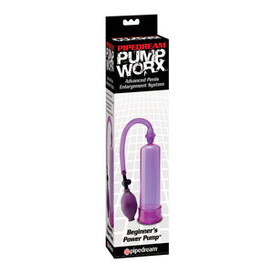 adult sex toy Pump Worx Beginners Power Pump Purple> Sex Toys For Men > Penis DevelopersRaspberry Rebel