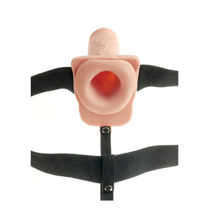 adult sex toy Fetish Fantasy 11 Inch Hollow Rechargeable Strapon> Realistic Dildos and Vibes > Hollow Strap OnsRaspberry Rebel