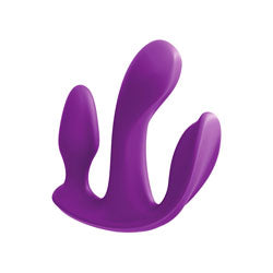 adult sex toy 3Some Total Ecstasy VibeSex Toys > Sex Toys For Ladies > Duo PenetratorRaspberry Rebel