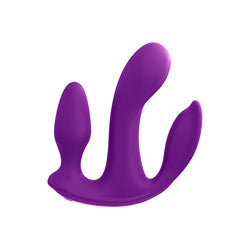 adult sex toy 3Some Total Ecstasy VibeSex Toys > Sex Toys For Ladies > Duo PenetratorRaspberry Rebel