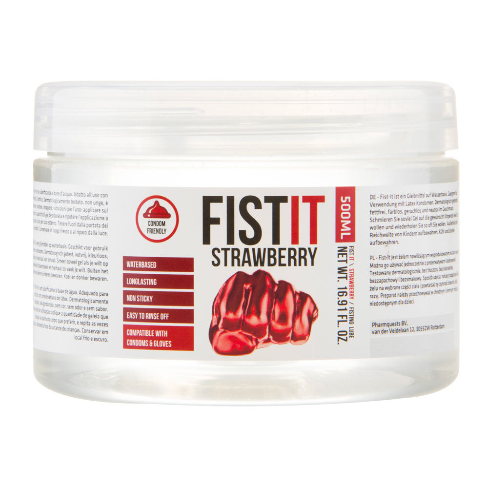 adult sex toy Fist It Strawberry Extra Thick 500mlRelaxation Zone > Flavoured Lubricants and OilsRaspberry Rebel