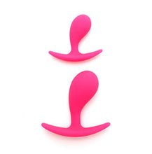 Load image into Gallery viewer, adult sex toy Copenhagen Pink Duo Anal Plug SetAnal Range &gt; Butt PlugsRaspberry Rebel
