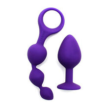 Load image into Gallery viewer, adult sex toy Barcelona Purple Anal Pleasure Play SetAnal Range &gt; Butt PlugsRaspberry Rebel
