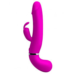 adult sex toy Rechargeable Squirting Rabbit VibratorSex Toys > Sex Toys For Ladies > Bunny VibratorsRaspberry Rebel