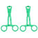 adult sex toy Green Scissor Nipple Clamps With Metal ChainBondage Gear > Nipple ClampsRaspberry Rebel