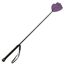 Load image into Gallery viewer, adult sex toy Rouge Garments Hand Riding Crop PurpleBondage Gear &gt; WhipsRaspberry Rebel
