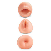 Load image into Gallery viewer, adult sex toy Pipedream Extreme Toyz All 3 Holes MasturbatorsSex Toys &gt; Sex Toys For Men &gt; MasturbatorsRaspberry Rebel
