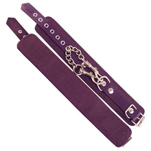 Load image into Gallery viewer, adult sex toy Rouge Garments Ankle Cuffs PurpleBondage Gear &gt; RestraintsRaspberry Rebel
