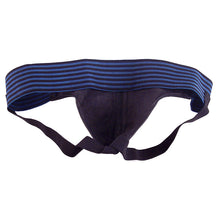 Load image into Gallery viewer, adult sex toy Rouge Garments Jock Black And BlueClothes &gt; Sexy Briefs &gt; MaleRaspberry Rebel
