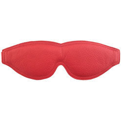 adult sex toy Rouge Garments Large Red Padded BlindfoldBondage Gear > MasksRaspberry Rebel