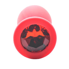 Load image into Gallery viewer, adult sex toy Large Red Jewelled Silicone Butt Plug&gt; Anal Range &gt; Butt PlugsRaspberry Rebel
