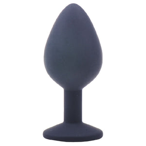 adult sex toy Medium Black Jewelled Silicone Butt Plug> Anal Range > Butt PlugsRaspberry Rebel