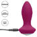 Load image into Gallery viewer, adult sex toy Power Gem Butt Plug Vibrating Crystal Probe PETITEAnal Range &gt; Vibrating ButtplugRaspberry Rebel
