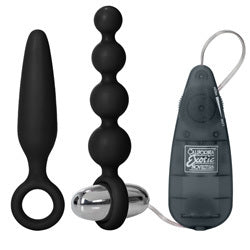 adult sex toy Booty Call Vibro Anal KitAnal Range > Vibrating ButtplugRaspberry Rebel