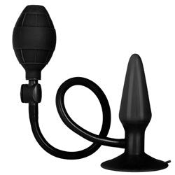 adult sex toy Black Booty Call Pumper Silicone Inflatable Small Anal PlugAnal Range > Anal InflatablesRaspberry Rebel