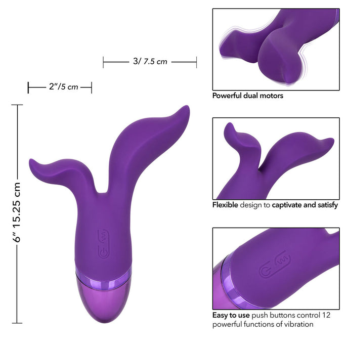 adult sex toy Aura Duo Rechargeable VibratorSex Toys > Sex Toys For Ladies > Other Style VibratorsRaspberry Rebel
