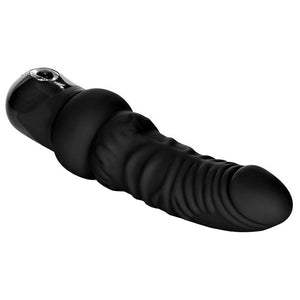 adult sex toy Bendie Power Stud Curvy Vibrator Waterproof Black 6.75 InchSex Toys > Realistic Dildos and Vibes > Penis VibratorsRaspberry Rebel