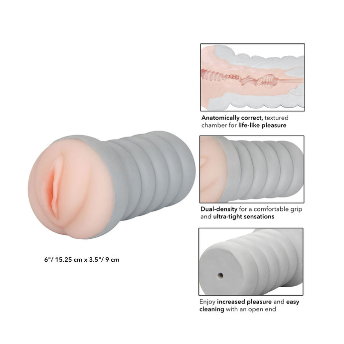 adult sex toy Gripper Ribbed Tight Pussy Flesh MasturbatorSex Toys > Sex Toys For Men > MasturbatorsRaspberry Rebel