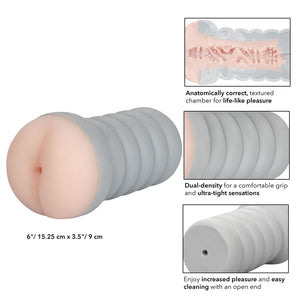 adult sex toy Gripper Ribbed Tight Ass Flesh MasturbatorSex Toys > Sex Toys For Men > MasturbatorsRaspberry Rebel