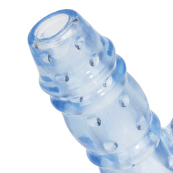 adult sex toy 3 Way Double Dolphin Blue Penis Sleeve With Vibrating BulletSex Toys > Sex Toys For Men > Love Ring VibratorsRaspberry Rebel