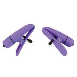 adult sex toy Nipplettes Virbrating Adjustable Purple Nipple ClampsSex Toys > Sex Toys For Ladies > Nipple VibratorsRaspberry Rebel