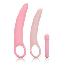 Load image into Gallery viewer, adult sex toy Inspire Silicone Vibrating Dilator Kit 3 Piece SetSex Toys &gt; Sex Toys For Ladies &gt; Kegel ExerciseRaspberry Rebel
