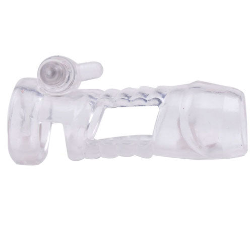 adult sex toy Clear Vibrating Penis Sleeve> Sex Toys For Men > Penis SleevesRaspberry Rebel