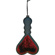 Load image into Gallery viewer, adult sex toy Sex and Mischief Enchanted Heart PaddleBondage Gear &gt; PaddlesRaspberry Rebel
