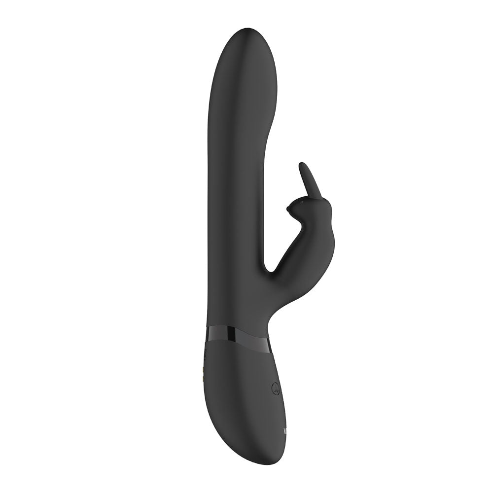 adult sex toy Vive Amoris Black Rabbit Vibrator With Stimulating Beads> Sex Toys For Ladies > Bunny VibratorsRaspberry Rebel