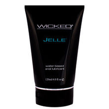 Load image into Gallery viewer, adult sex toy Wicked Jelle Water Based Anal Lubricant Unscented 120mlsRelaxation Zone &gt; Anal LubricantsRaspberry Rebel
