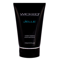 adult sex toy Wicked Jelle Water Based Anal Lubricant Unscented 120mlsRelaxation Zone > Anal LubricantsRaspberry Rebel