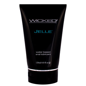 adult sex toy Wicked Jelle Water Based Anal Lubricant Unscented 120mlsRelaxation Zone > Anal LubricantsRaspberry Rebel