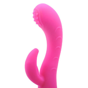 adult sex toy Silicone Dual Motors GSpot Vibrator Pink> Sex Toys For Ladies > G-Spot VibratorsRaspberry Rebel