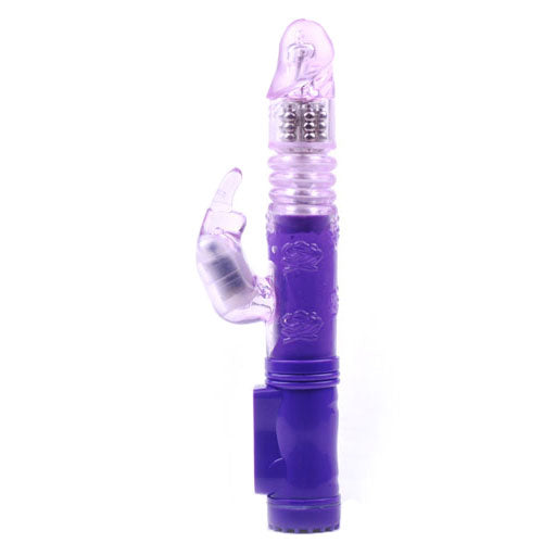 adult sex toy Rabbit Vibrator With Thrusting Motion Purple> Sex Toys For Ladies > Bunny VibratorsRaspberry Rebel