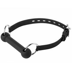 adult sex toy Mr. Ed Lockable Silicone Horse Bit GagBondage Gear > Gags and BitsRaspberry Rebel