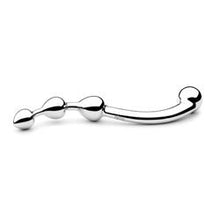 Load image into Gallery viewer, adult sex toy Njoy Fun Wand Stainless Steel DildoBranded Toys &gt; NjoyRaspberry Rebel
