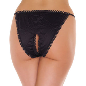 adult sex toy Black Crotchless TangaClothes > Sexy Briefs > FemaleRaspberry Rebel