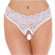 adult sex toy White Lace Open Crotch GStringClothes > Sexy Briefs > FemaleRaspberry Rebel