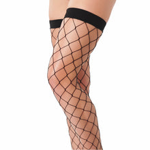 Load image into Gallery viewer, adult sex toy Black Fishnet StockingsClothes &gt; StockingsRaspberry Rebel
