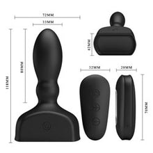 Load image into Gallery viewer, adult sex toy Mr Play Inflatable Anal PlugAnal Range &gt; Anal InflatablesRaspberry Rebel
