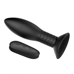 adult sex toy Mr Play Rotation Beads Anal PlugAnal Range > Vibrating ButtplugRaspberry Rebel