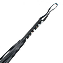 Load image into Gallery viewer, adult sex toy Leather Whip 24 InchesBondage Gear &gt; WhipsRaspberry Rebel
