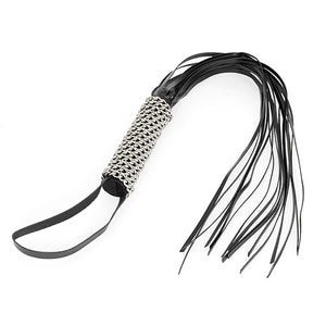adult sex toy Leather and Chain WhipBondage Gear > WhipsRaspberry Rebel